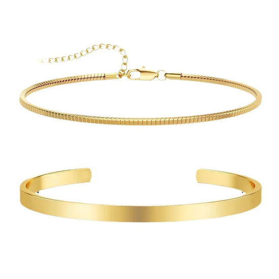 Bracelets for Men, 925 Sterling Silver/14K